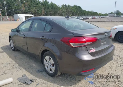 2017 Kia Forte Lx из США, поврежденный, VIN 3KPFK4A71HE050187